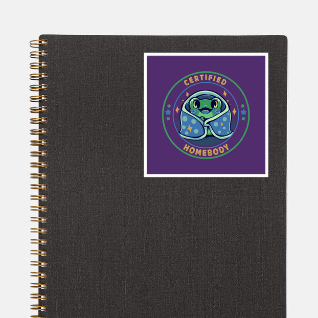 Certified Homebody-None-Glossy-Sticker-TechraNova