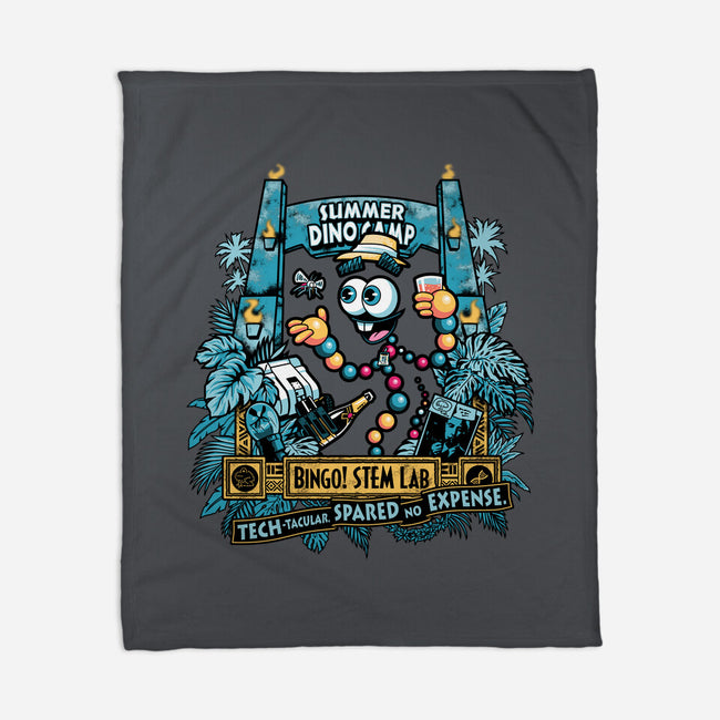 Bingo STEM Lab-None-Fleece-Blanket-PrimePremne