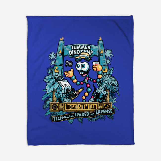 Bingo STEM Lab-None-Fleece-Blanket-PrimePremne