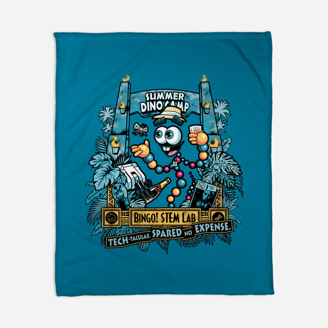 Bingo STEM Lab-None-Fleece-Blanket-PrimePremne
