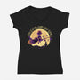 Fly With Our Spirit-Womens-V-Neck-Tee-rmatix