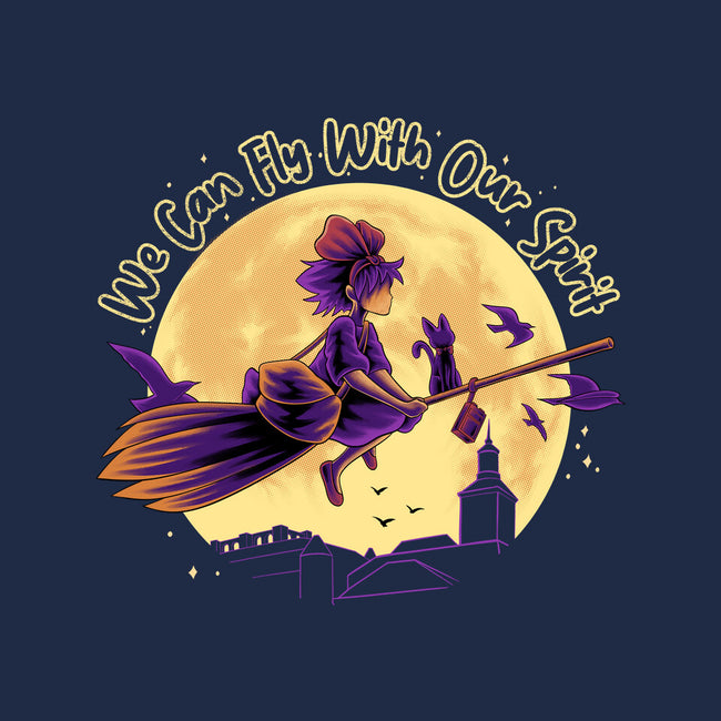 Fly With Our Spirit-Womens-Basic-Tee-rmatix