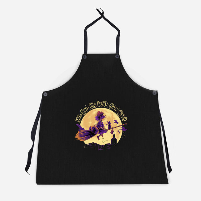 Fly With Our Spirit-Unisex-Kitchen-Apron-rmatix