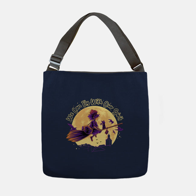 Fly With Our Spirit-None-Adjustable Tote-Bag-rmatix