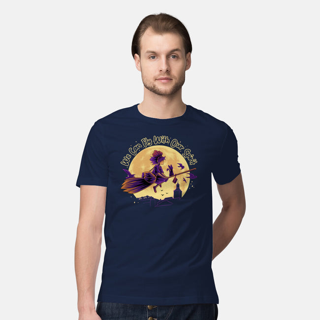 Fly With Our Spirit-Mens-Premium-Tee-rmatix