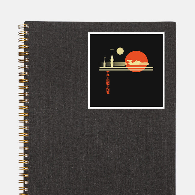 A Night On Tatooine-None-Glossy-Sticker-palmstreet
