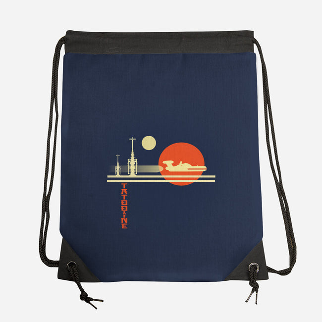 A Night On Tatooine-None-Drawstring-Bag-palmstreet