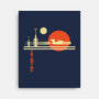 A Night On Tatooine-None-Stretched-Canvas-palmstreet