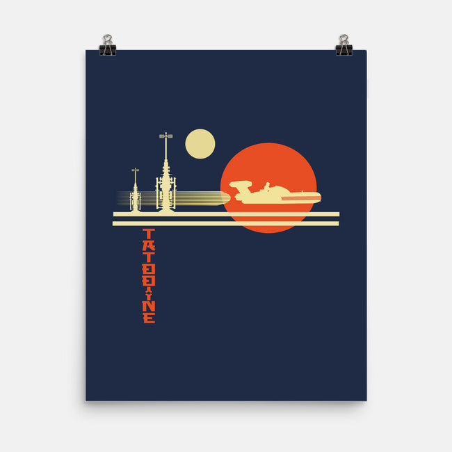 A Night On Tatooine-None-Matte-Poster-palmstreet