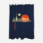 A Night On Tatooine-None-Polyester-Shower Curtain-palmstreet