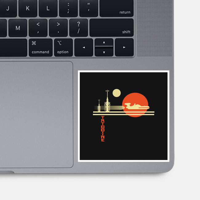 A Night On Tatooine-None-Glossy-Sticker-palmstreet