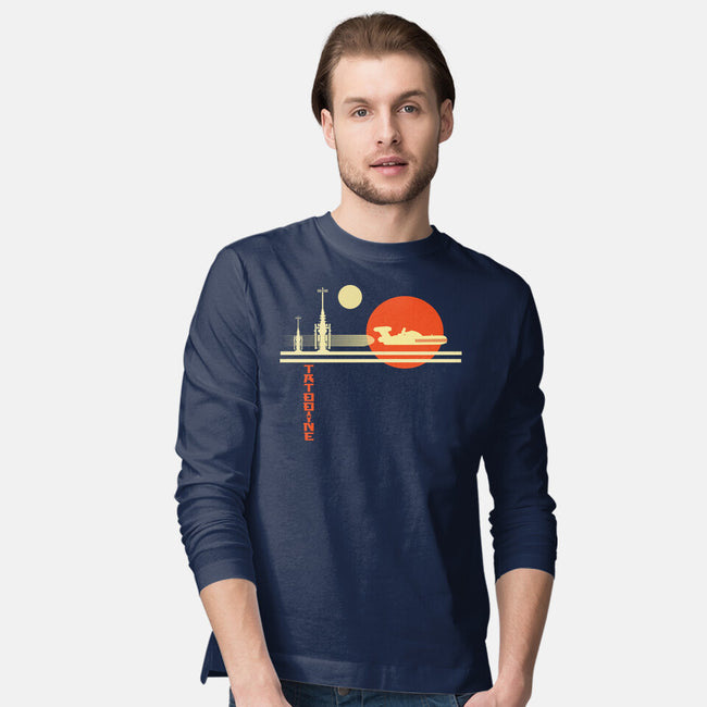 A Night On Tatooine-Mens-Long Sleeved-Tee-palmstreet