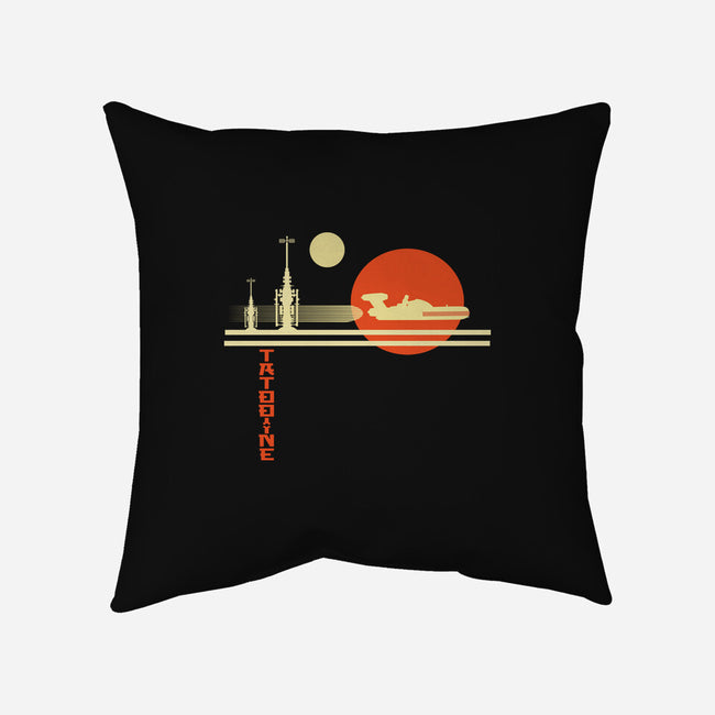 A Night On Tatooine-None-Removable Cover w Insert-Throw Pillow-palmstreet