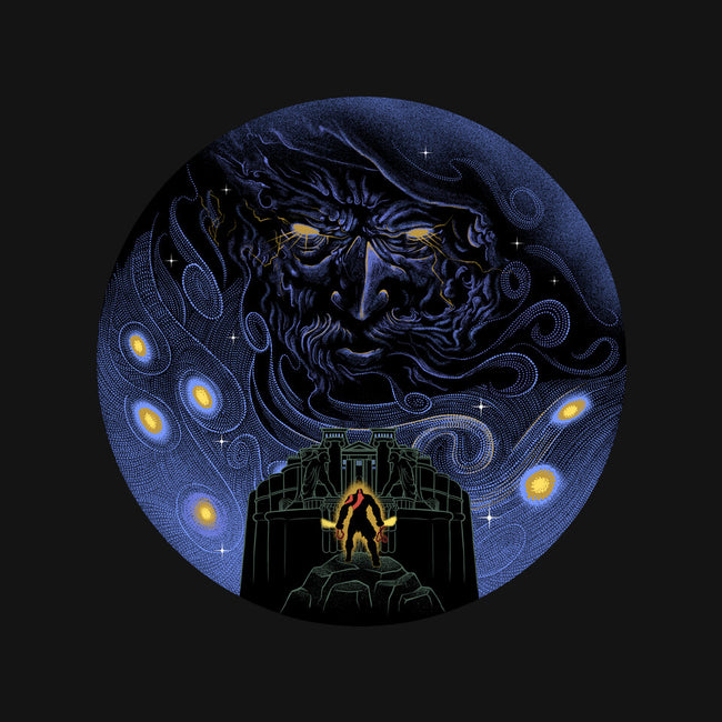 War Of Gods Starry Night-Unisex-Pullover-Sweatshirt-Astrobot Invention