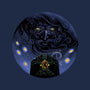 War Of Gods Starry Night-Mens-Basic-Tee-Astrobot Invention
