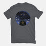 War Of Gods Starry Night-Mens-Basic-Tee-Astrobot Invention