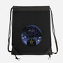 War Of Gods Starry Night-None-Drawstring-Bag-Astrobot Invention
