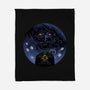 War Of Gods Starry Night-None-Fleece-Blanket-Astrobot Invention