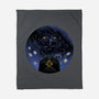 War Of Gods Starry Night-None-Fleece-Blanket-Astrobot Invention