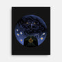 War Of Gods Starry Night-None-Stretched-Canvas-Astrobot Invention