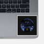 War Of Gods Starry Night-None-Glossy-Sticker-Astrobot Invention