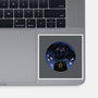 War Of Gods Starry Night-None-Glossy-Sticker-Astrobot Invention
