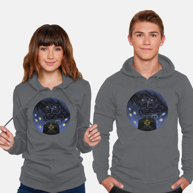 War Of Gods Starry Night-Unisex-Pullover-Sweatshirt-Astrobot Invention