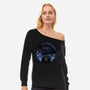 War Of Gods Starry Night-Womens-Off Shoulder-Sweatshirt-Astrobot Invention