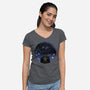 War Of Gods Starry Night-Womens-V-Neck-Tee-Astrobot Invention