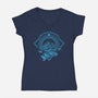 Solitude-Womens-V-Neck-Tee-CappO