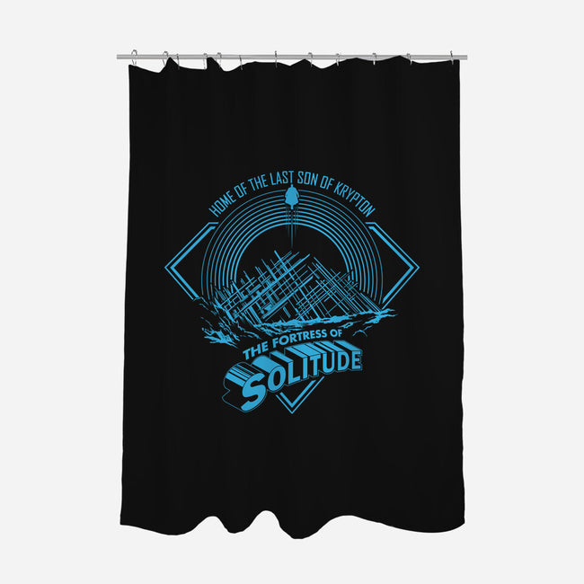 Solitude-None-Polyester-Shower Curtain-CappO