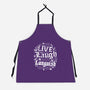 Live Laugh Languish-Unisex-Kitchen-Apron-Nemons