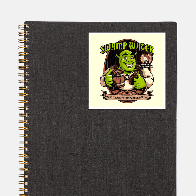 Green Ogre Drink-None-Glossy-Sticker-Studio Mootant