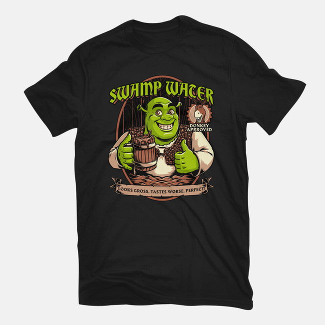 Green Ogre Drink-Mens-Heavyweight-Tee-Studio Mootant