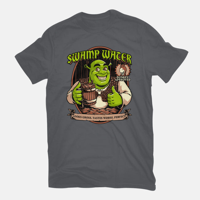 Green Ogre Drink-Mens-Heavyweight-Tee-Studio Mootant