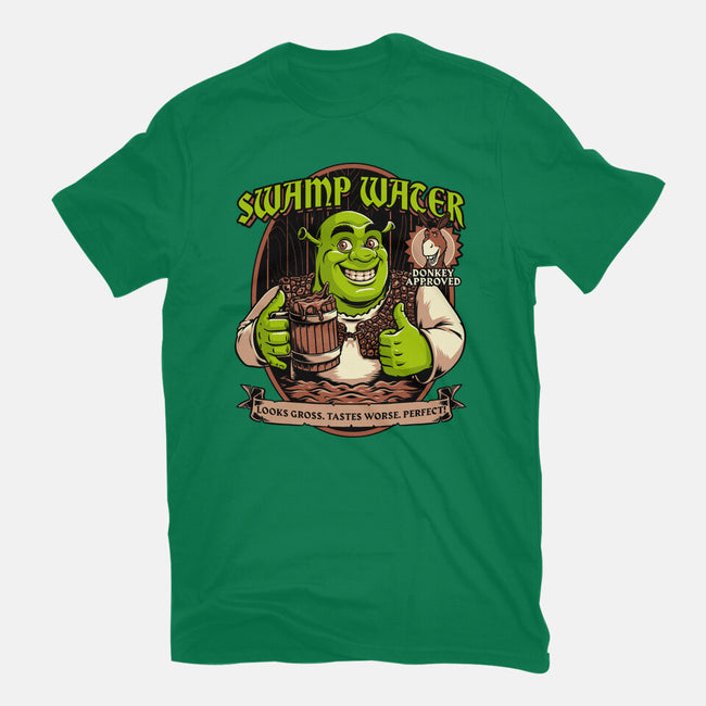 Green Ogre Drink-Mens-Heavyweight-Tee-Studio Mootant