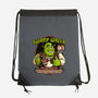 Green Ogre Drink-None-Drawstring-Bag-Studio Mootant