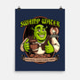 Green Ogre Drink-None-Matte-Poster-Studio Mootant