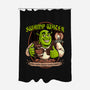 Green Ogre Drink-None-Polyester-Shower Curtain-Studio Mootant