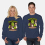 Green Ogre Drink-Unisex-Crew Neck-Sweatshirt-Studio Mootant