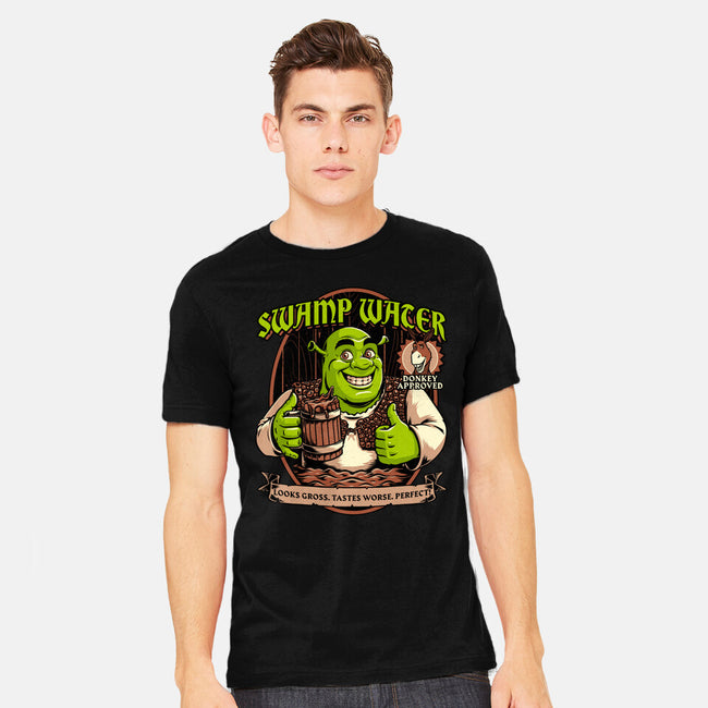 Green Ogre Drink-Mens-Heavyweight-Tee-Studio Mootant