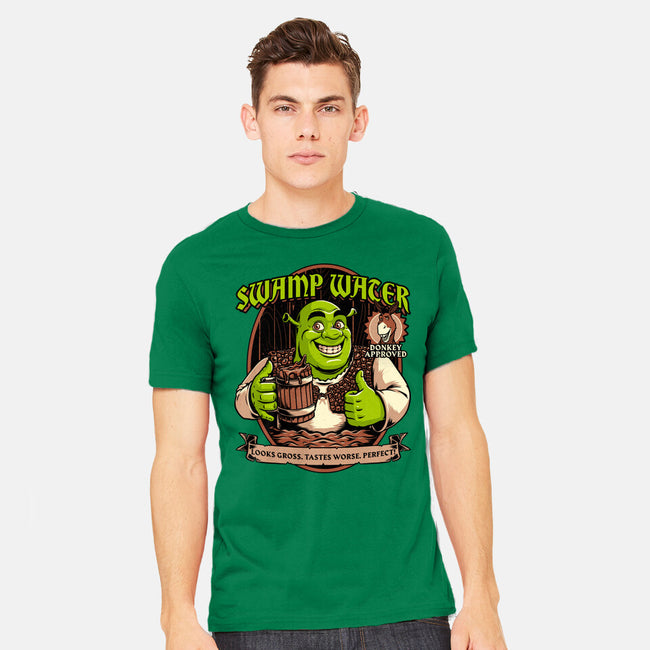 Green Ogre Drink-Mens-Heavyweight-Tee-Studio Mootant