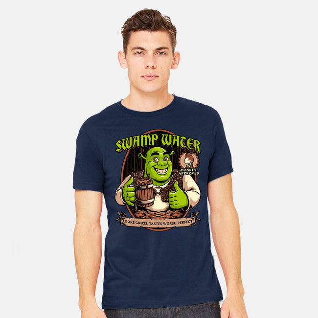 Green Ogre Drink-Mens-Heavyweight-Tee-Studio Mootant
