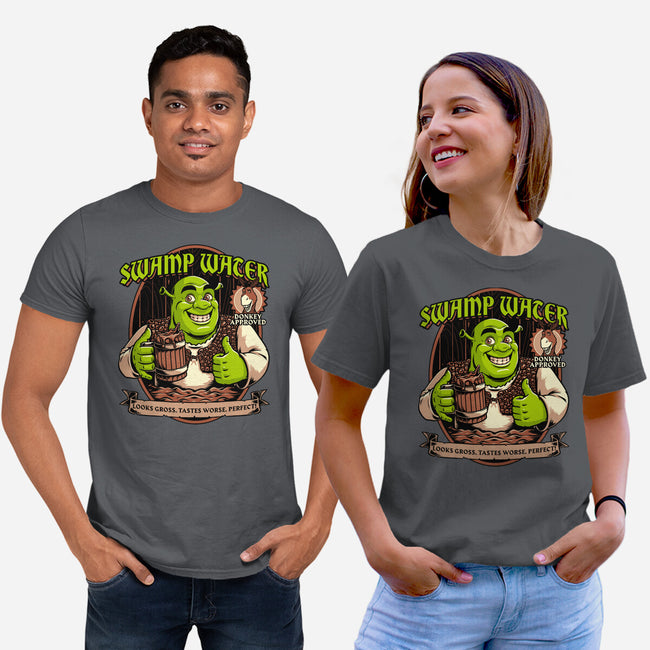 Green Ogre Drink-Unisex-Basic-Tee-Studio Mootant