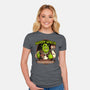 Green Ogre Drink-Womens-Fitted-Tee-Studio Mootant