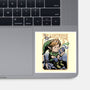 Vintage Game Music Elf-None-Glossy-Sticker-Studio Mootant