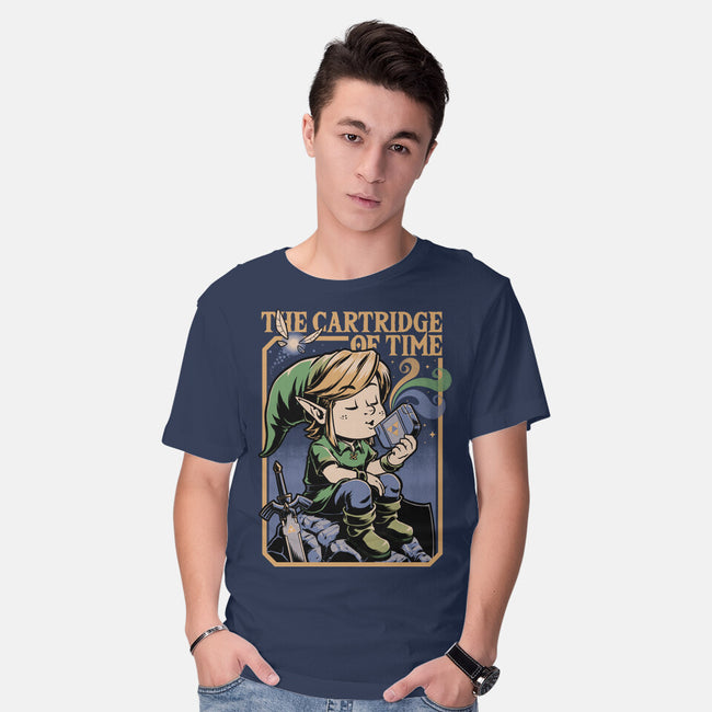 Vintage Game Music Elf-Mens-Basic-Tee-Studio Mootant