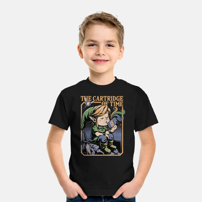 Vintage Game Music Elf-Youth-Basic-Tee-Studio Mootant