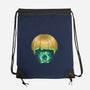 Guy Lantern-None-Drawstring-Bag-rocketman_art