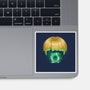 Guy Lantern-None-Glossy-Sticker-rocketman_art